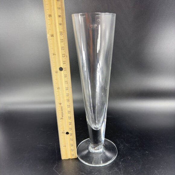 Krosno Clear Heart Shaped Crystal Glass Vase Made In Poland Glass Vase Vintage - Picture 3 of 14